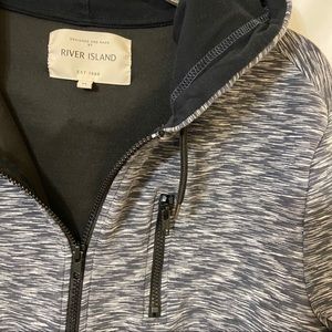 Men’s River Island zip up sweatshirt (M)
